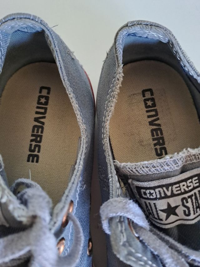 Converse All Star bassa grigia