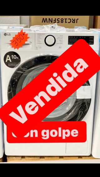 LAVADORA💫 LG💫 9KG NUEVA CON TARA 