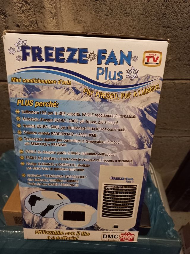 Freeze Fan plus condizionatore portatile