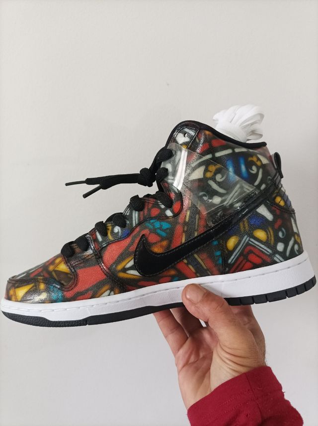 NIKE SB DUNK HIGH*CONCEPTS STAINED GLASS
