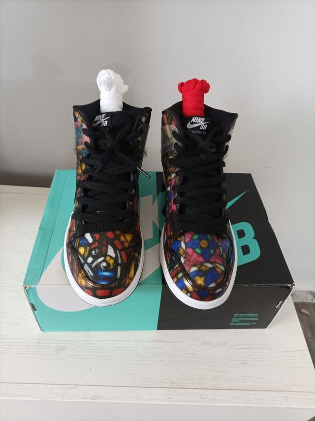 NIKE SB DUNK HIGH*CONCEPTS STAINED GLASS