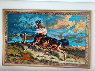 Cuadro vintage caballo