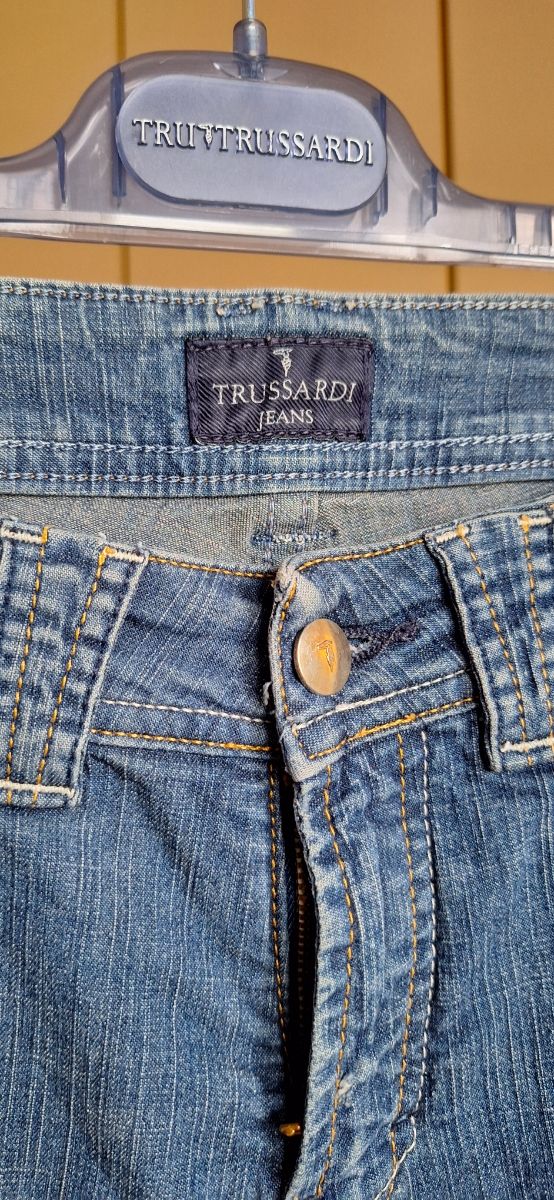 Jeans pinocchietti pantaloni Trussardi