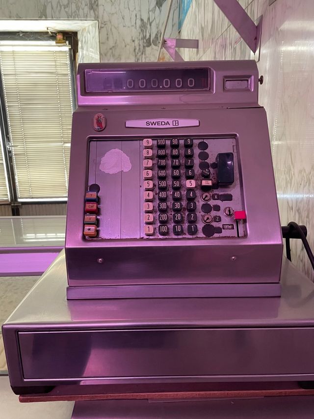 Máquina caja registradora Sweda