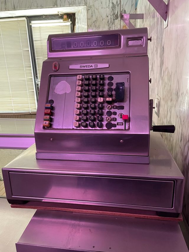 Máquina caja registradora Sweda