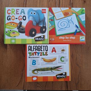Set Giochi didattici 3 - 6 anni