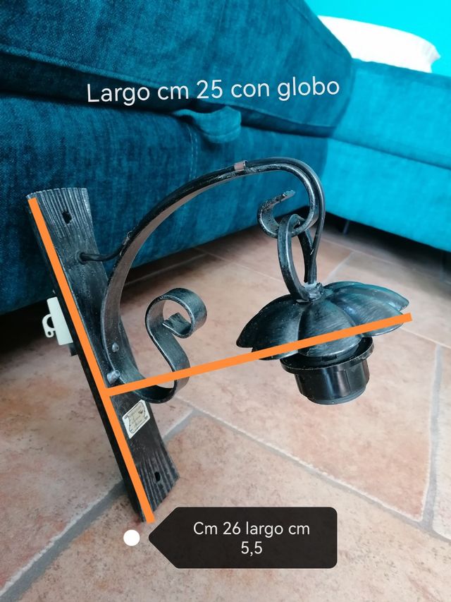 Set di Applique in ferro battuto