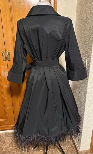 Vestido negro carolina herrera 