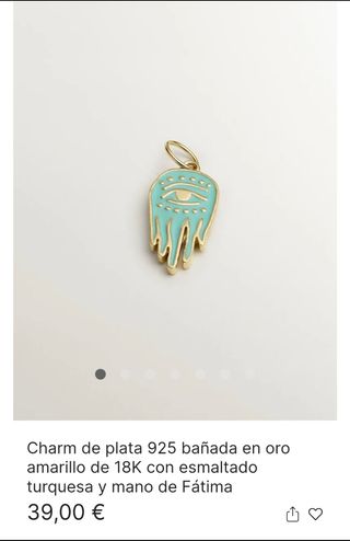 Collar mano de Fátima Aristocrazy