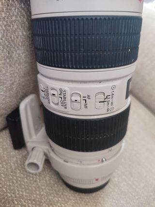 Objetivo Canon 70-200 con estabilizador