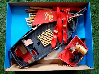 Playmobil 4424 Barco Pirata completo con caja