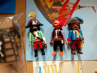 Playmobil 4424 Barco Pirata completo con caja