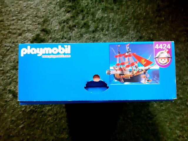 Playmobil 4424 Barco Pirata completo con caja
