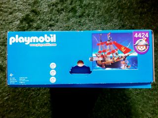 Playmobil 4424 Barco Pirata completo con caja