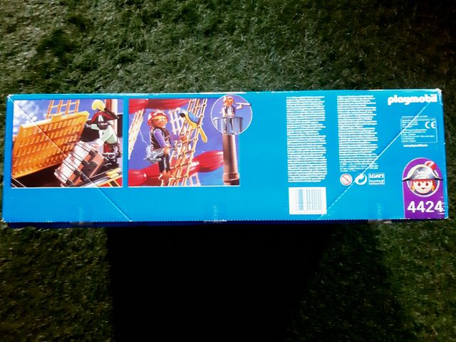 Playmobil 4424 Barco Pirata completo con caja