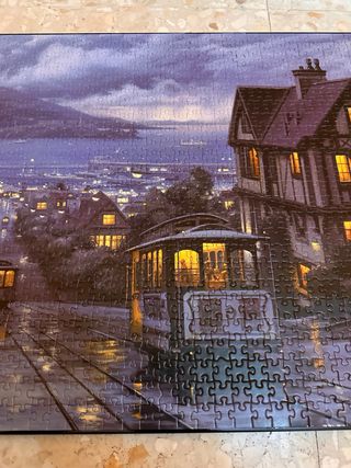 Puzzle Educa Viaje Nocturno Lushpin - 1000 piezas