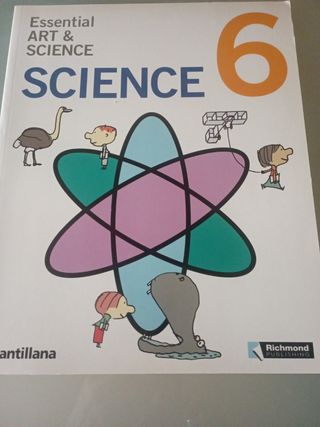 Libros de Ciencias y plástica en inglés
