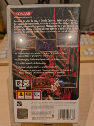 Castlevania The Dracula X Chronicles - Psp