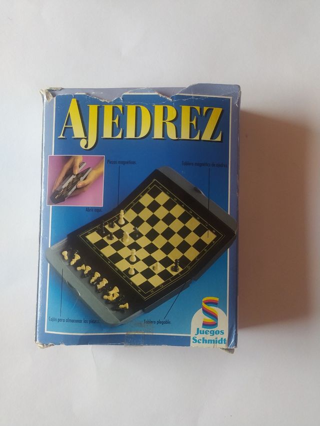 Tablero de ajedrez plegable  magnetico