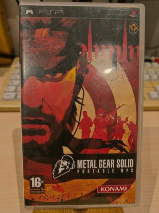 Metal Gear Solid - Portable Ops - Psp