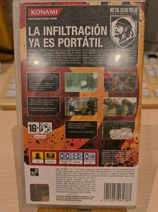 Metal Gear Solid - Portable Ops - Psp