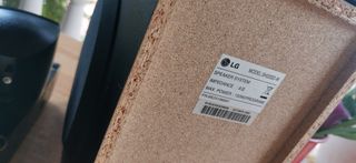 Home cinema LG con cable