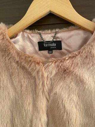 Abrigo corto de pelo