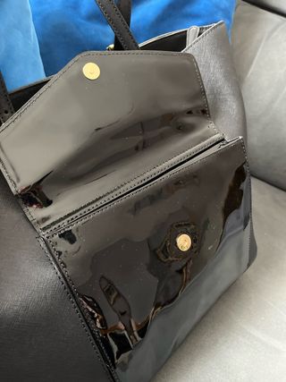BOLSO MICHAEL KORS NEGRO CUERO SAFFIANO