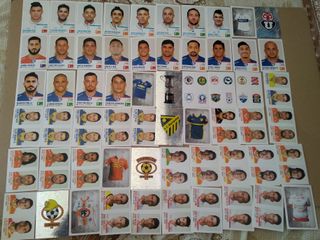liga chile 2017 panini y coleccion brasil y barça