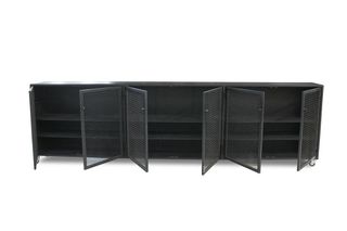 MUEBLE INDUSTRIAL 3,5 metros 6 PUERTAS 2 BALDAS