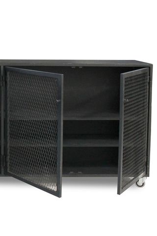 MUEBLE INDUSTRIAL 3,5 metros 6 PUERTAS 2 BALDAS