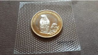 10 Francos Suiza 2010. Marmota