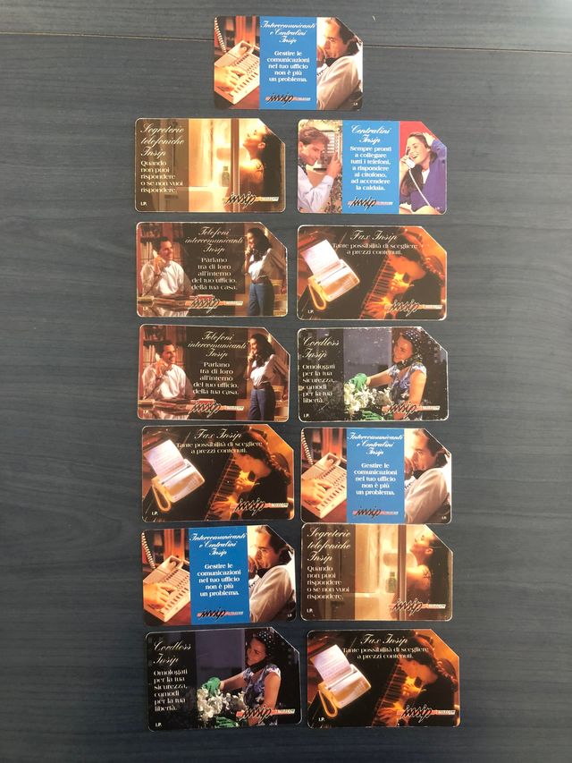 Schede telefoniche INSIP (13) da collezione