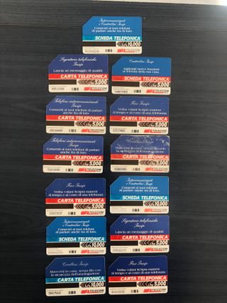 Schede telefoniche INSIP (13) da collezione