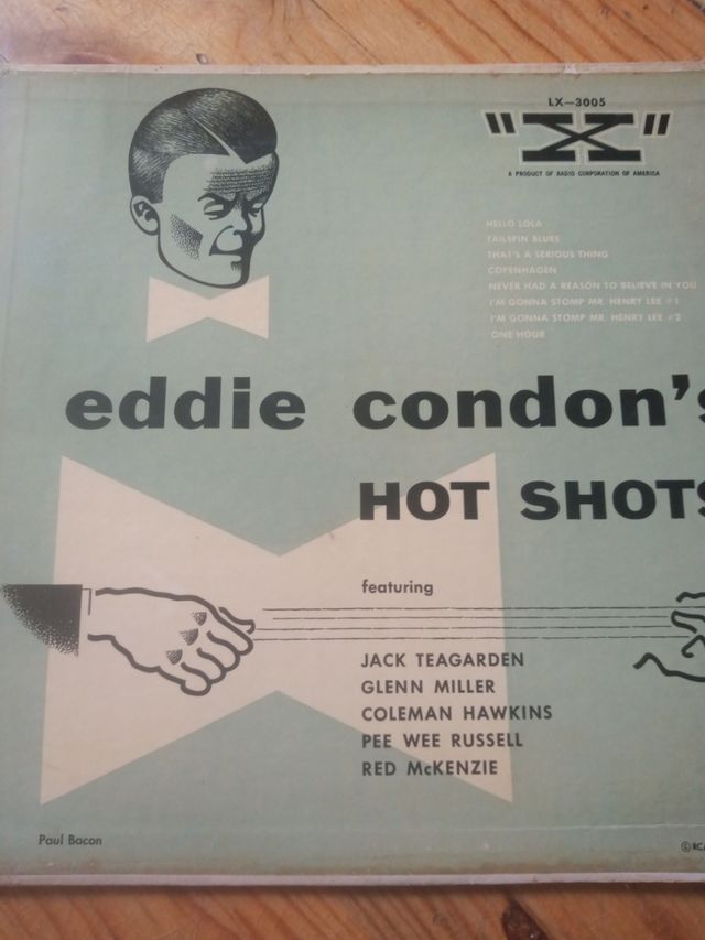 Eddie Condón's Hot Shots,vinilo 10"pulgadas/inches