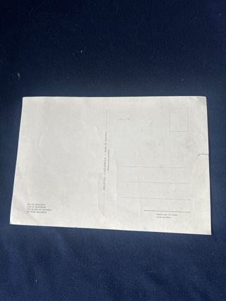 Postal grande Mallorca años 60