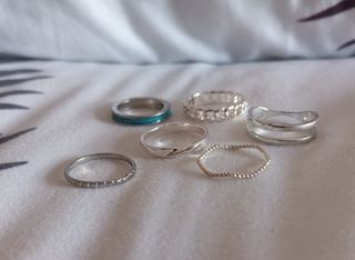 2x1! Lote de anillos