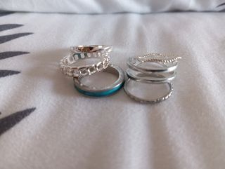 2x1! Lote de anillos