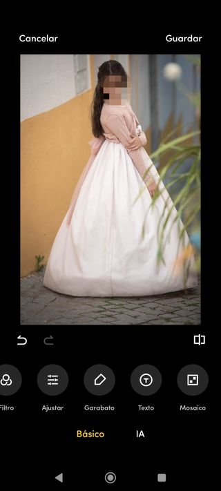 Vestido primera comunión niña