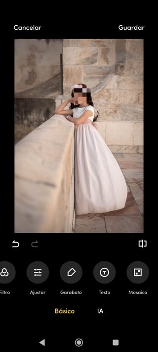 Vestido primera comunión niña