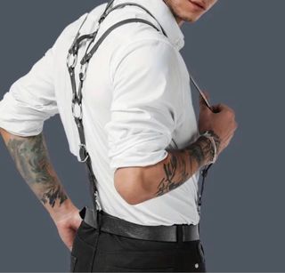 Hombre Gancho Tirante - Marron y negro