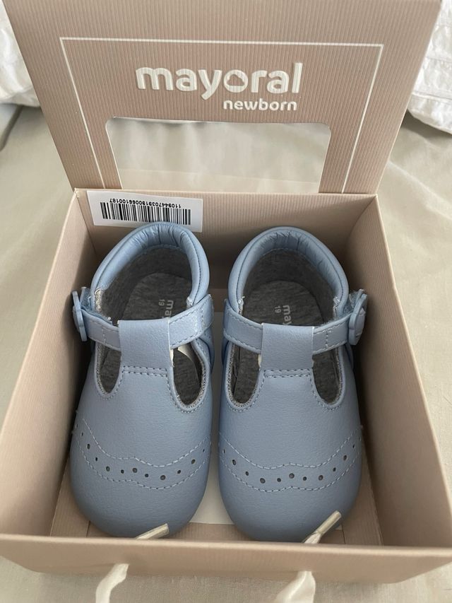 Zapato bebe Mayoral azul
