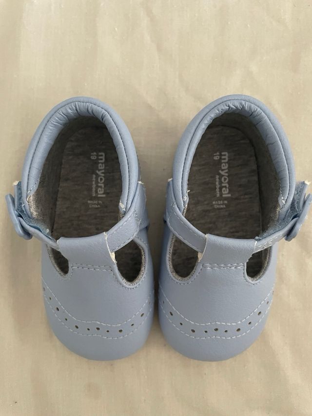Zapato bebe Mayoral azul