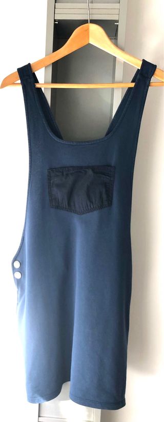 Vestido estilo peto Zara Trafaluc