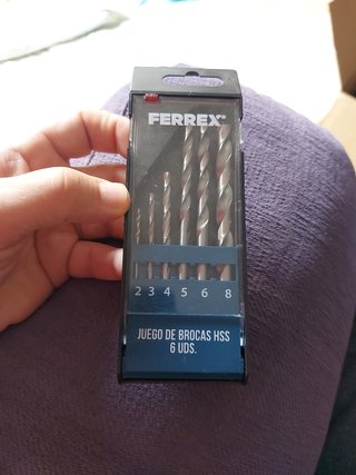 Brocas HSS  Ferrex 6 unidades