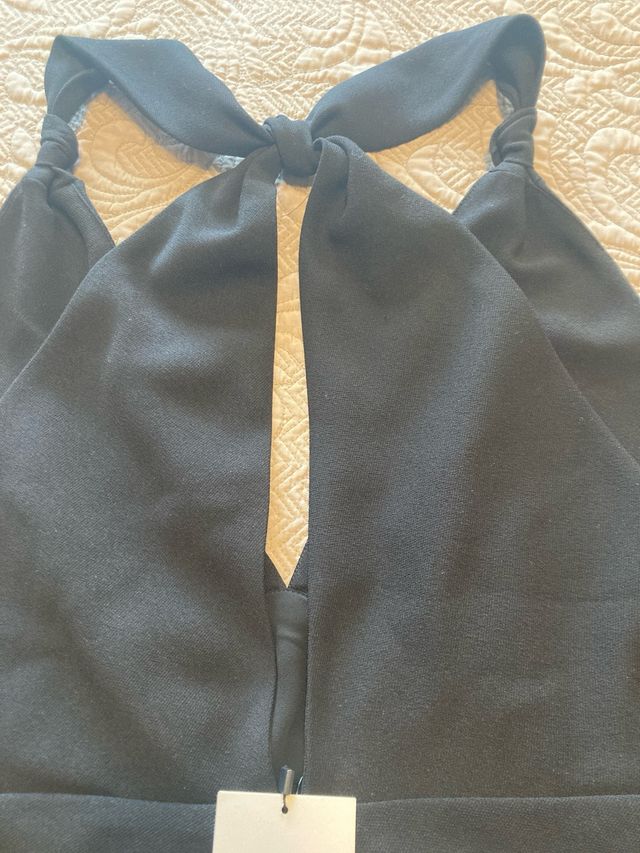 Top nuevo de Zara negro XL