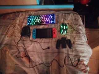 Nintendo switch e mouse e tastiera