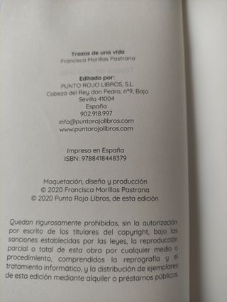 Libro "Trazos de una vida"
