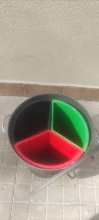 Cubo basuras reciclaje