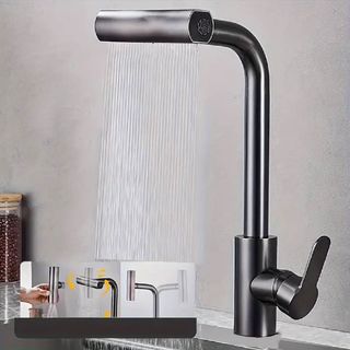 Grifo de cocina color plomo